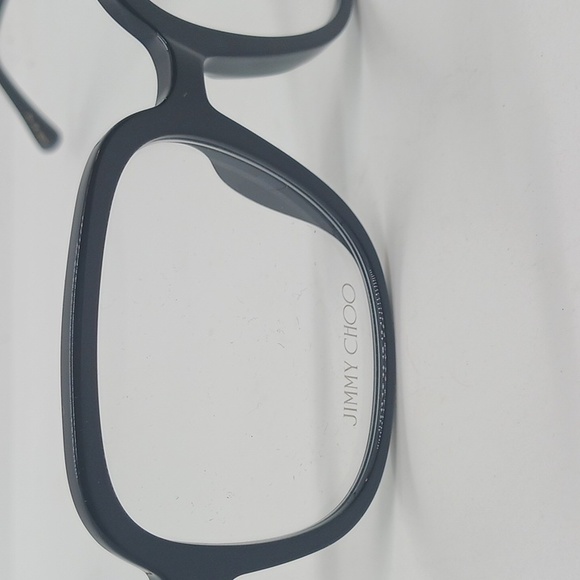 NWT RX-ABLE JIMMY CHOO EYEGLASS FRAMES JC326/F BLACK GOLD - Picture 3 of 8